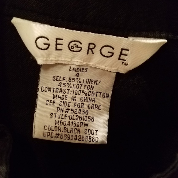 Button up top with fabric belt - Picture 3 of 3